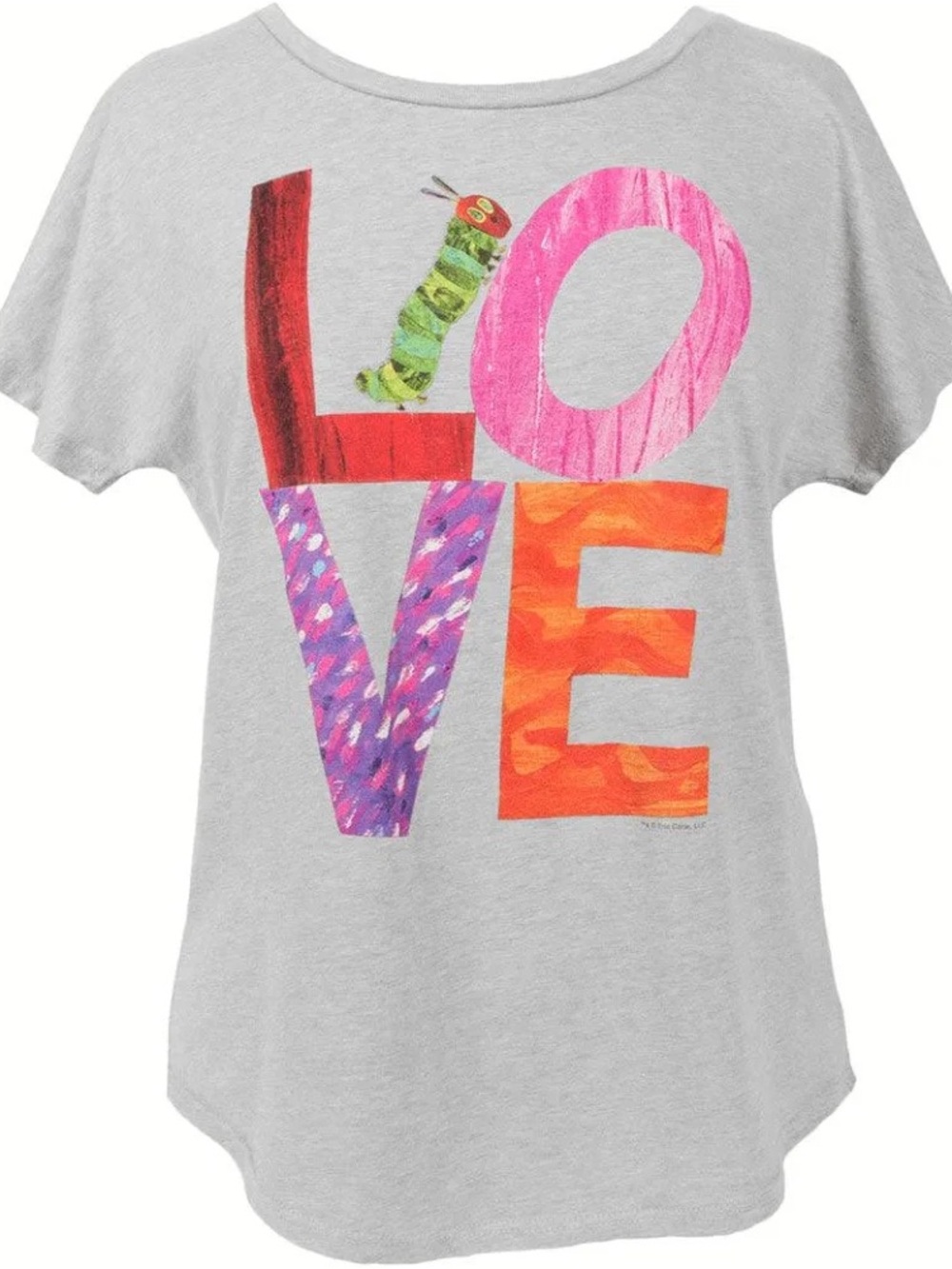 Out of Print Women's Relaxed Fit Love from The Very Hungry Caterpillar T-Shirt